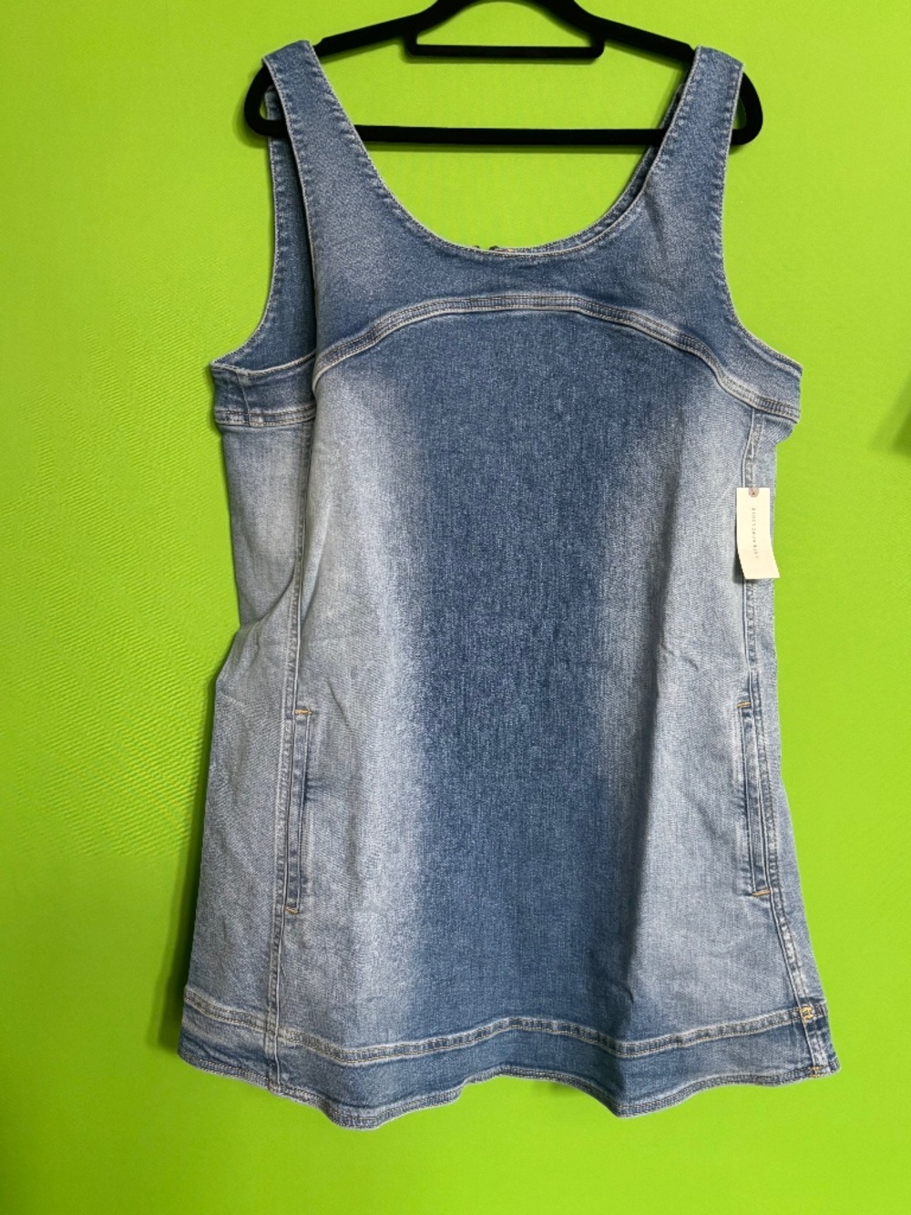 Anthropologie Jean overall dress - Picture 2 of 3